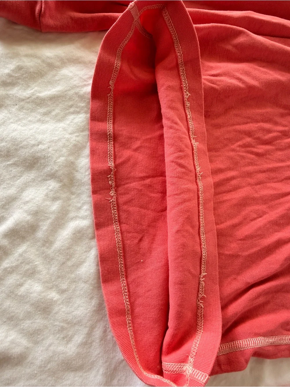 Pact Kids Coral & Light Blue Rainbow Organic Cotton Pajama Set